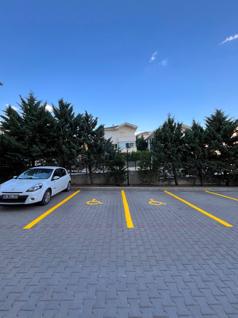 Engelli Otopark Çizgi Uygulaması