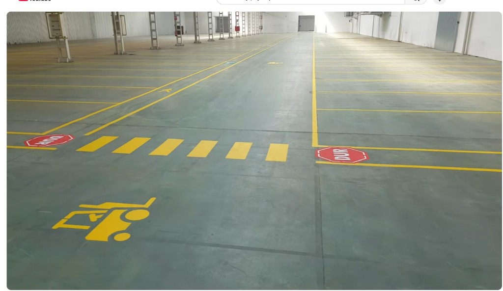 Fabrika İçi İSG Çizgi ve İşaretleme