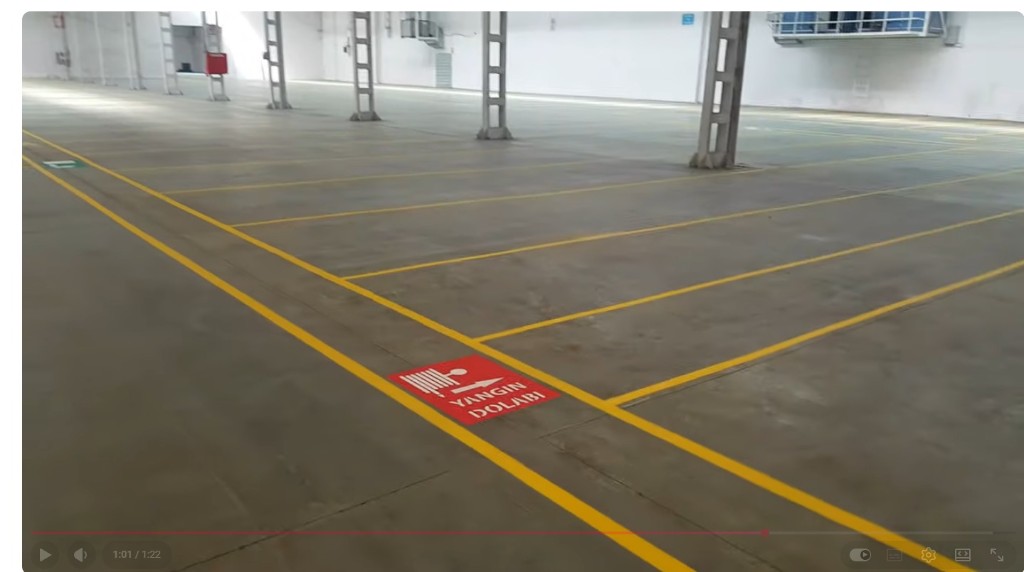 Fabrika İçi İSG Çizgi ve İşaretleme - 2