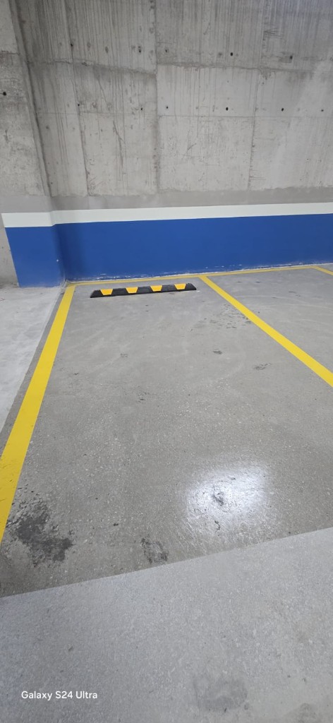 Kapalı Otopark Zemin Çizgi ve Boyama